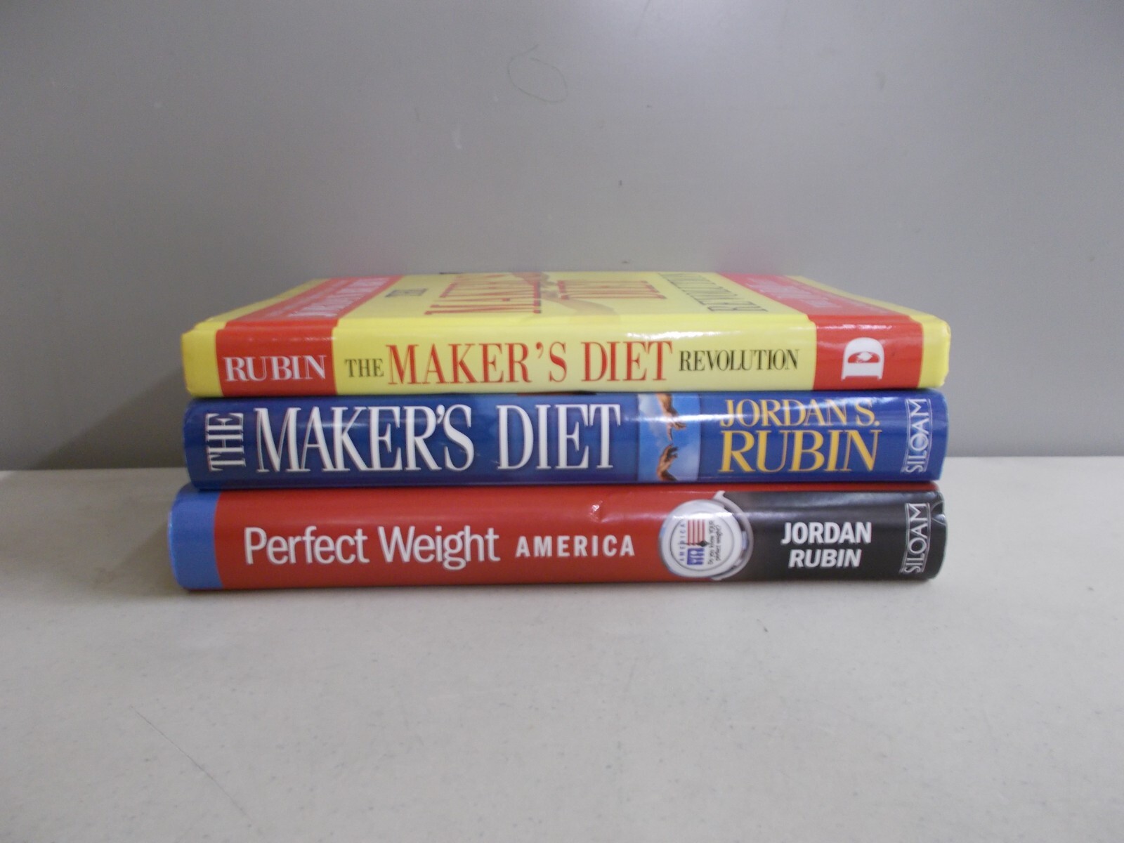 3 JORDAN RUBIN # HC MAKER’S DIET PERFECT WEIGHT AMERICA REVOLUTION