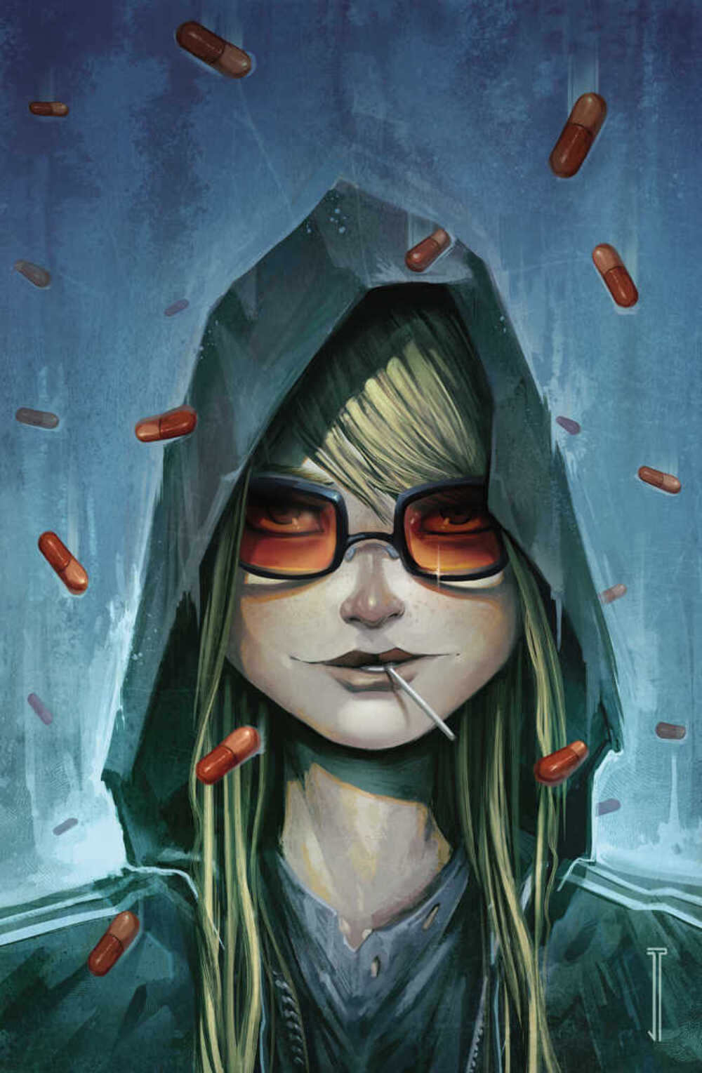 Nadia Nomobots #1 Cover D (1:5) Tumburus Unbranded Virgin Variant Edition