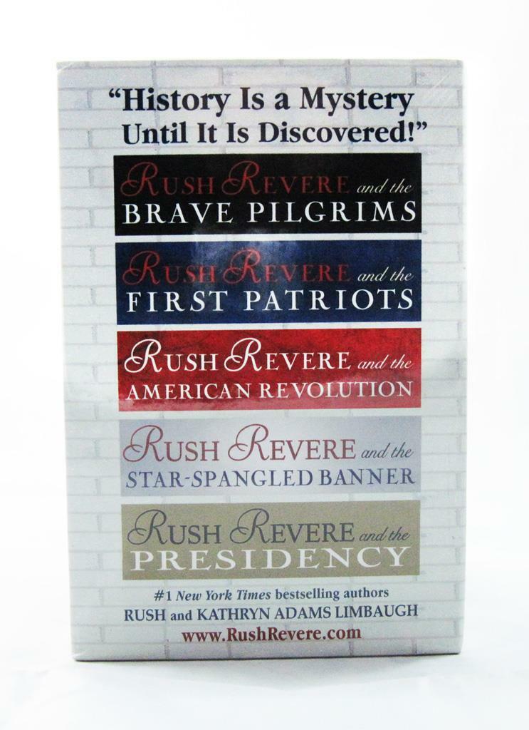 New Rush Revere BOXED Gift Collection Complete Series 5 Book Set Sealed Limbaugh