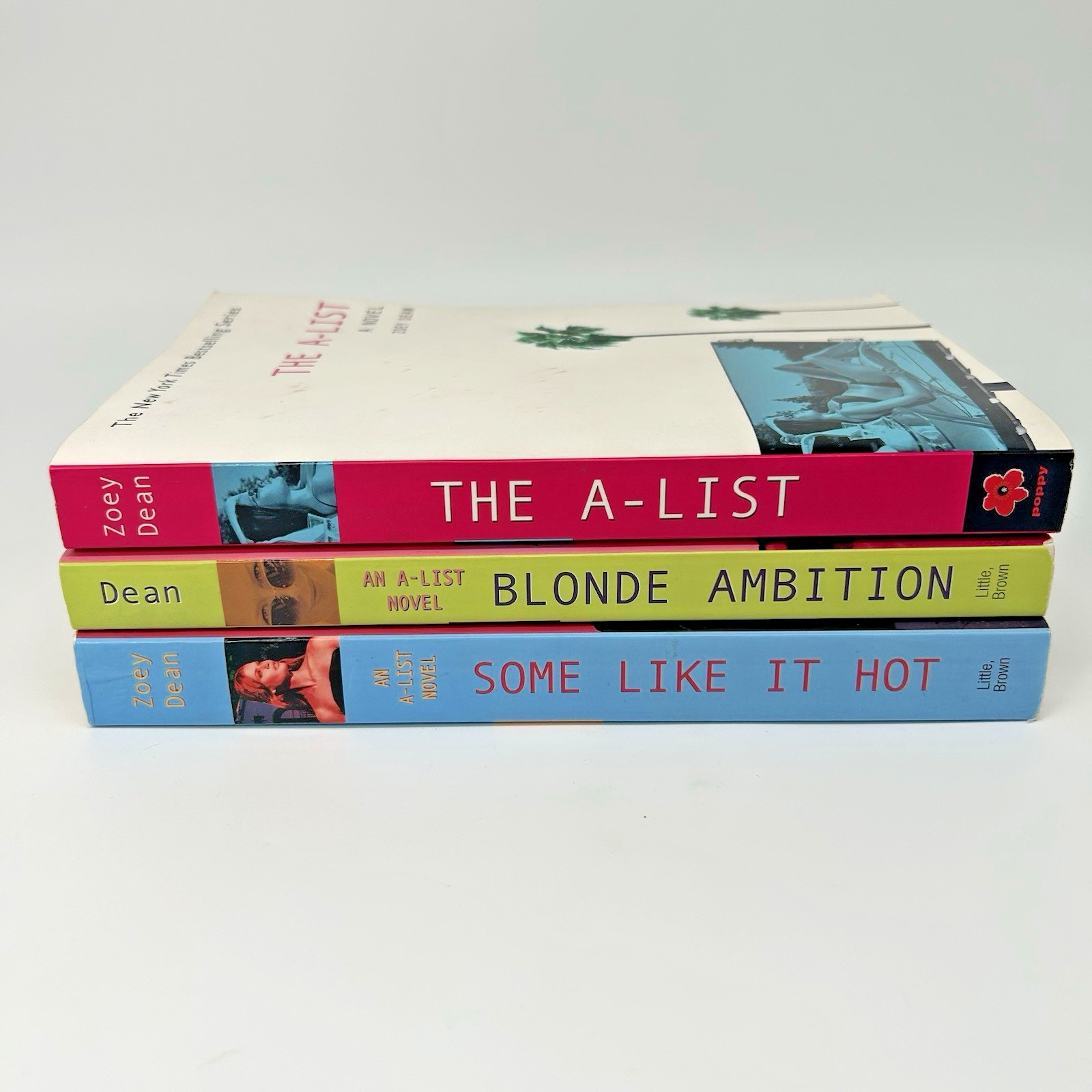 The A-List Series Books By Zoey Dean Paperbacks Young Adult Teen 2000’s Lot Of 3