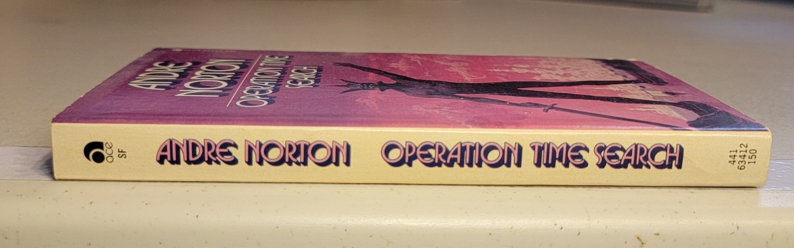 Operation Time Search by Andre Norton Ace Books 1973 Unread Copy Like New