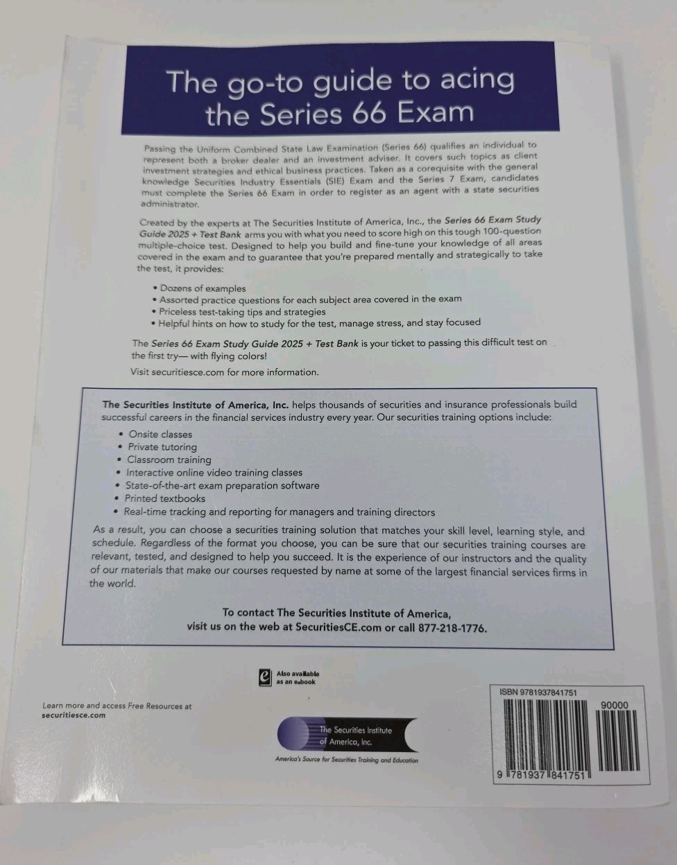Series 66 Exam Study Guide + Test Bank: Prepare To Pass The Series 66 Exam