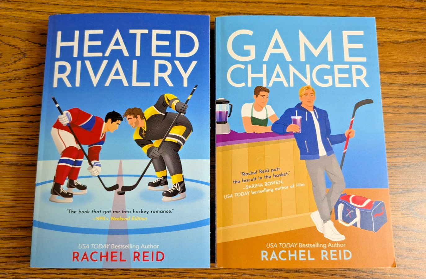 Heated Rivalry and Game Changer Book Lot Paperback by Rachel Reid – SHIPS TODAY!