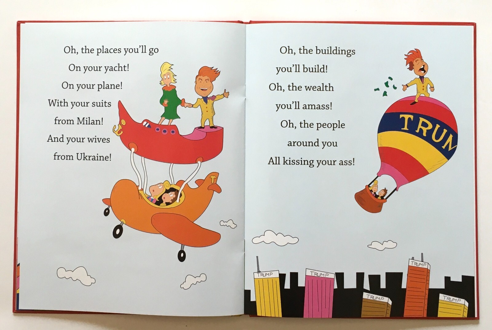 Wow! Hard Cover 11″ x 8.5″ -1 Winners Aren’t Losers Donald Trump Children’s Book