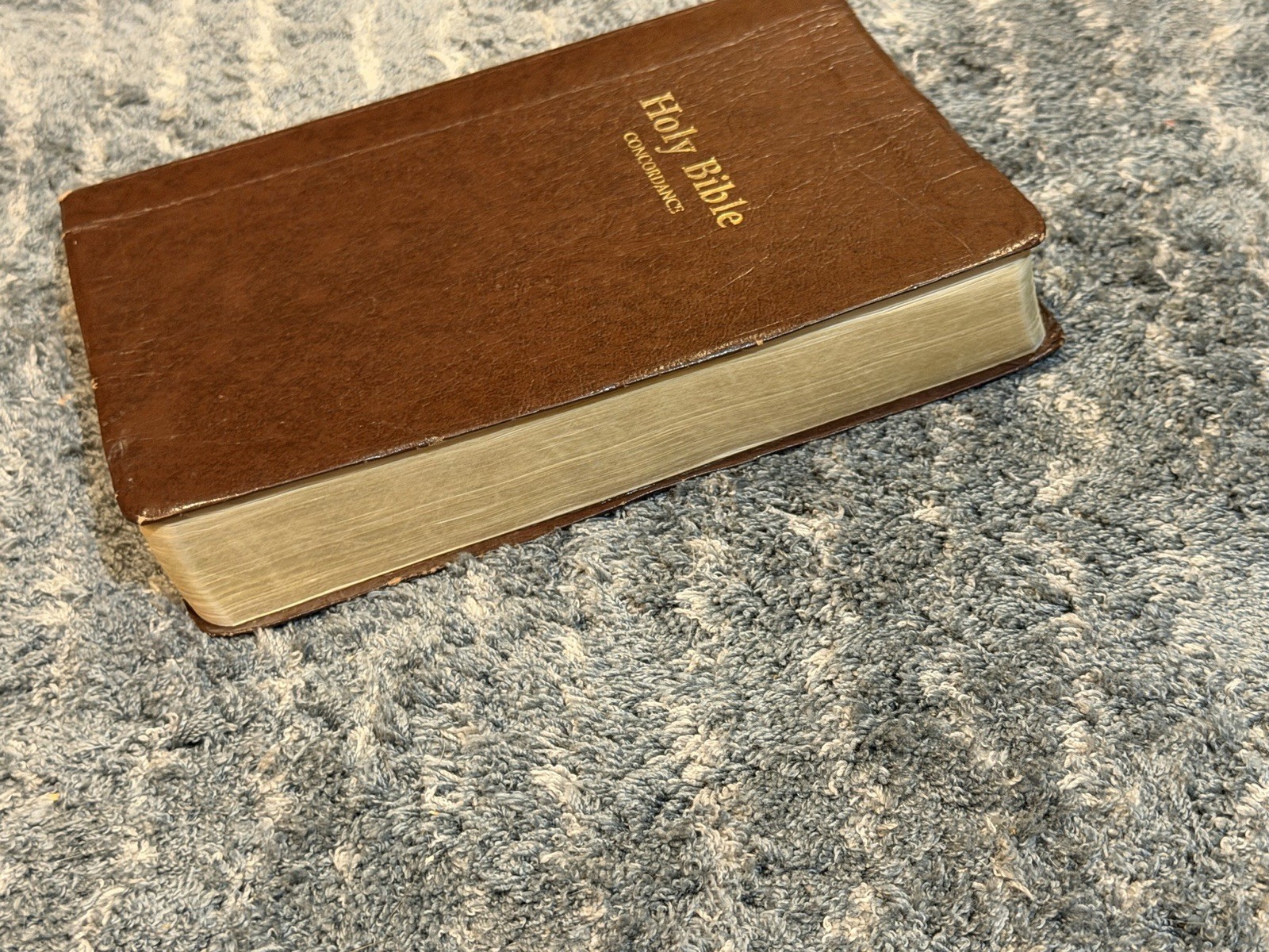 Holy Bible Concordance KJV Red Letter Edition 1973 Red Cover Word Aflame Press