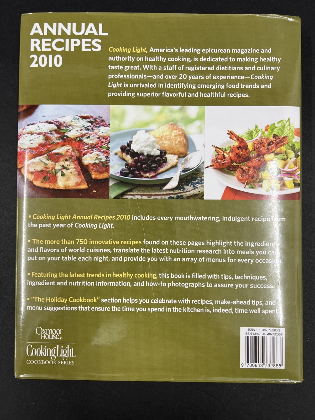 Cooking Light Annual Recipes 2010 A Year’s Worth of Cooking Cookbook