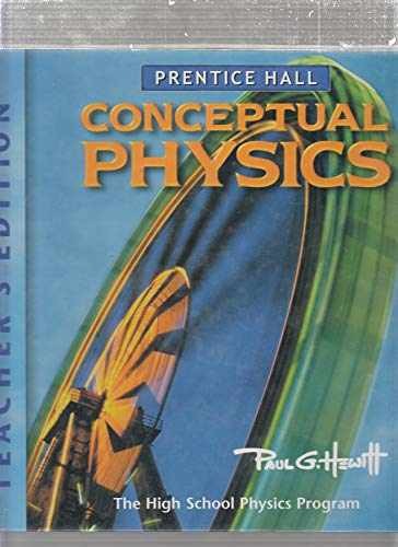 Conceptual Physics: the High School – Hardcover, by Paul G. Hewitt – Acceptable