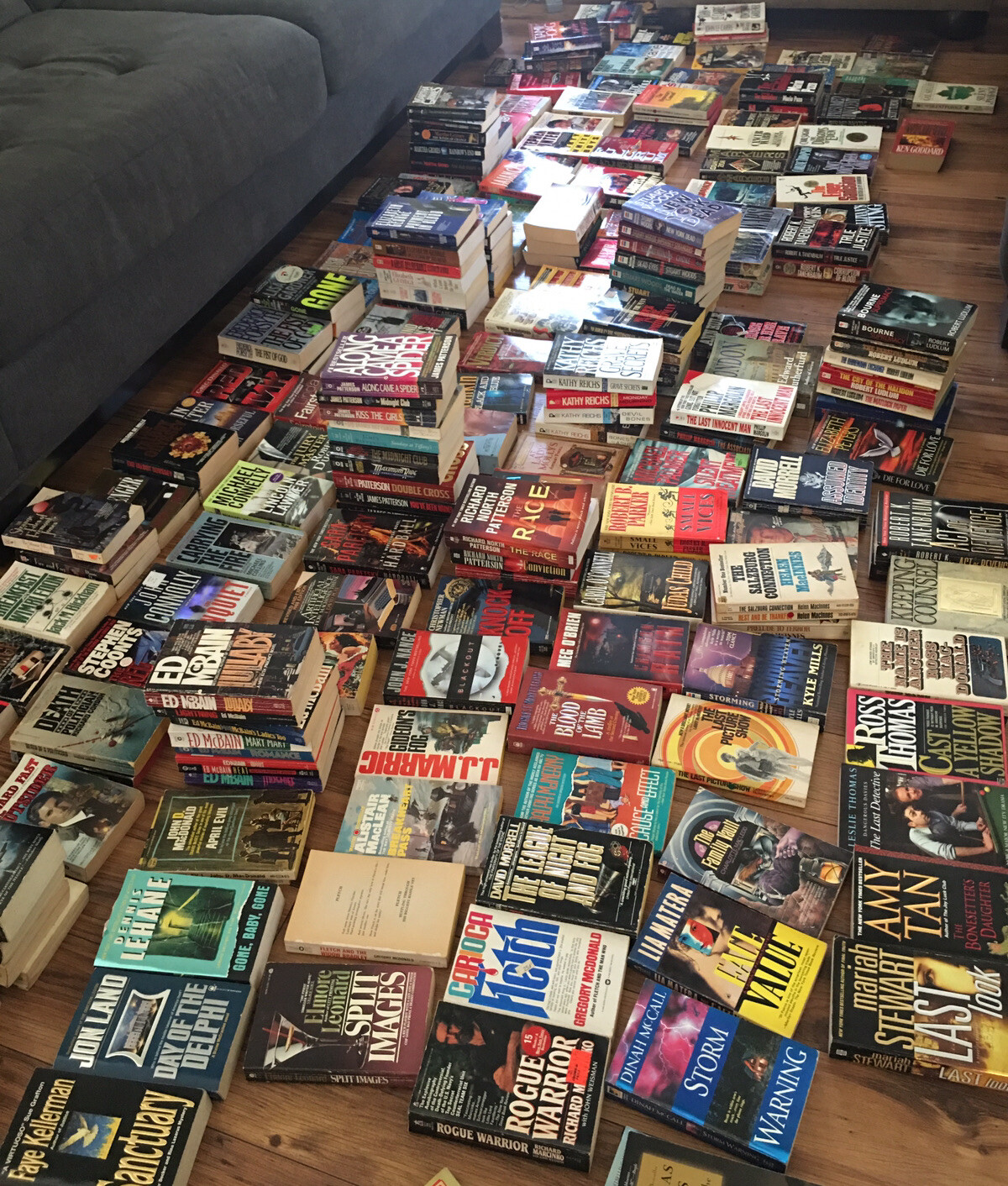 Lot Of 10 Suspense Crime Mystery Thriller Fiction Paperback Books Random Mix Lot