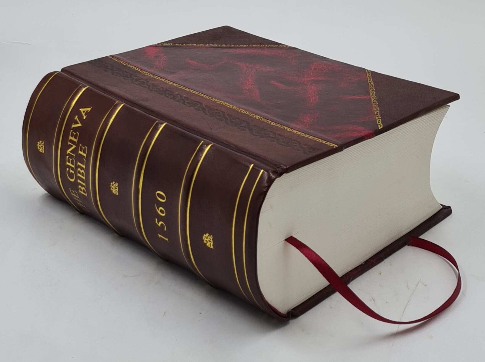 The Geneva Bible 1560 1560 by God [LEATHER BOUND]