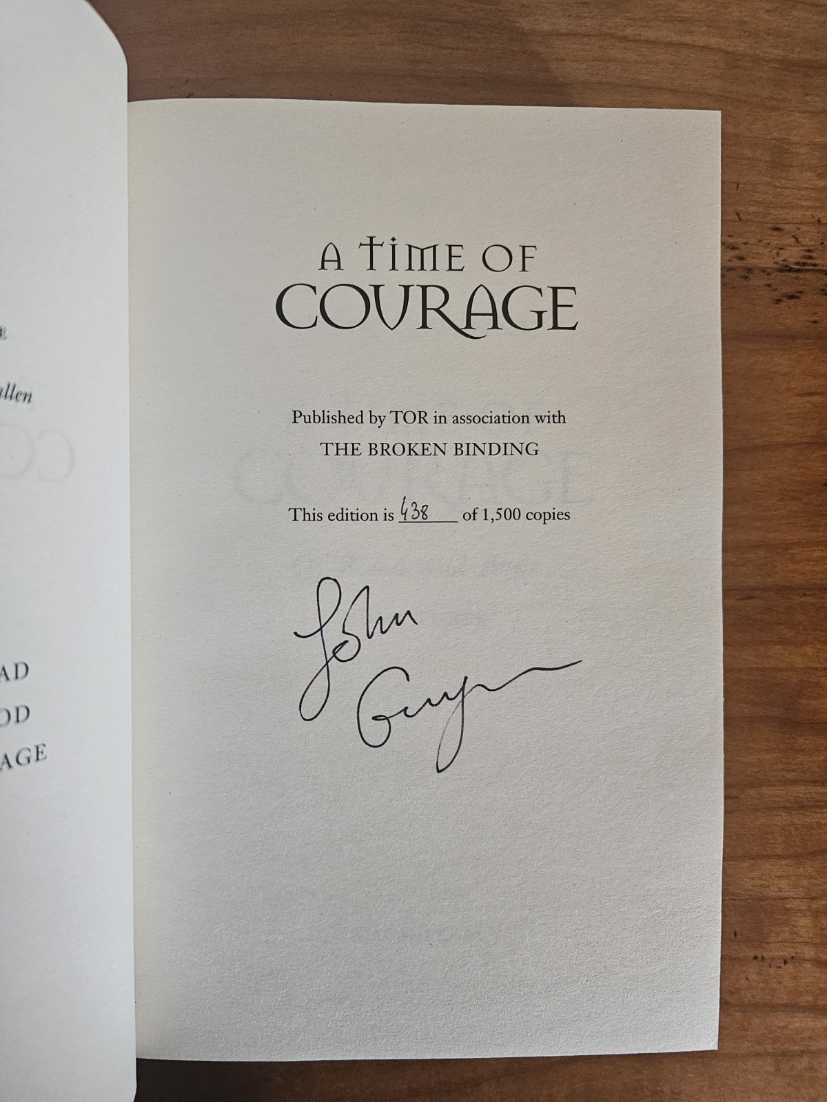 Broken Binding Of Blood And Bone Trilogy John Gwynne Signed Numbered Ltd