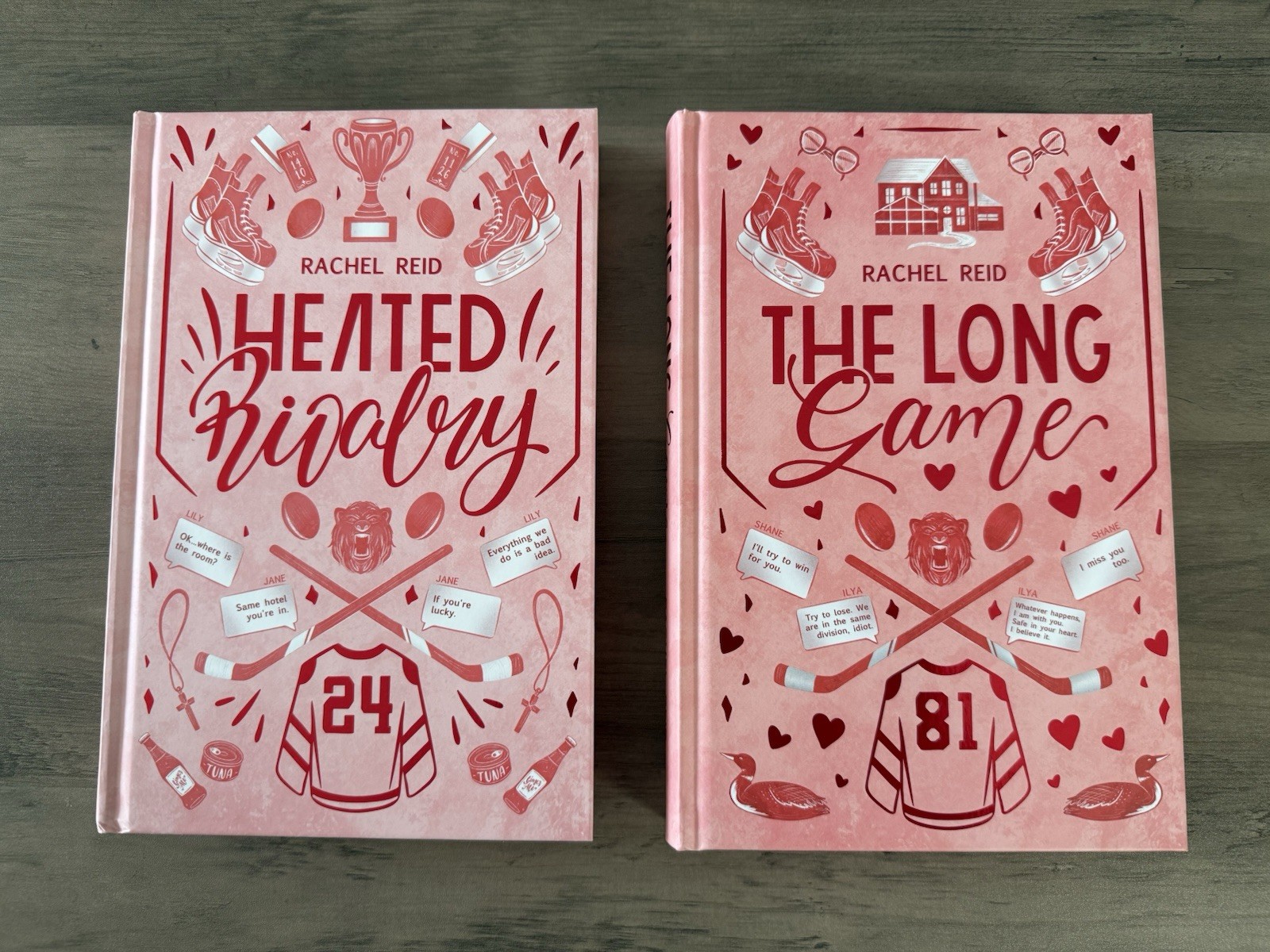 MMR Special Editions: Heated Rivalry and The Long Game by Rachel Reid – NEW‼️