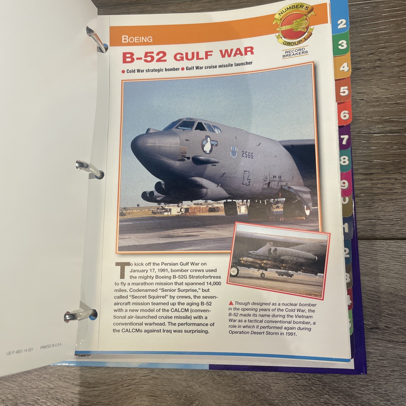 Aircraft of the World: The Complete Guide 1 Binder, 16 Sections 1996 Aerospace