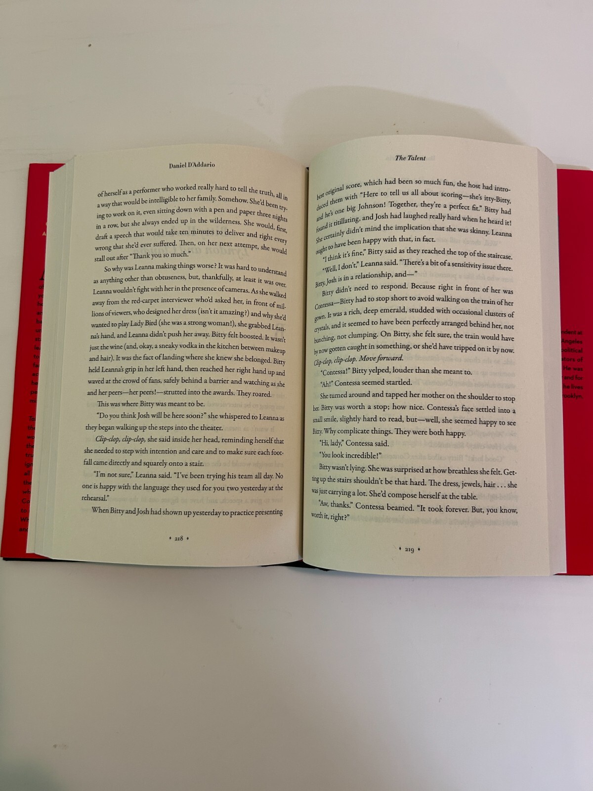 The Talent by Daniel D’Addario [Hardback, 336 pages]