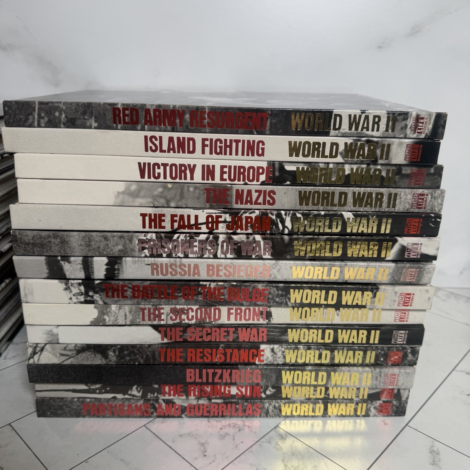 Time Life Books World War II Set of Books *Pick your Volumes* Red and Silver Vol