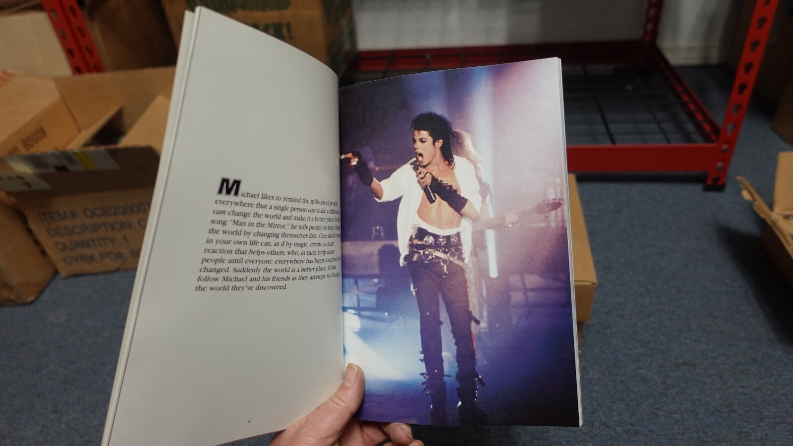 1 Michael Jackson Moonwalker 1988 Coloring Book & 1 Story Book Brand New Lot