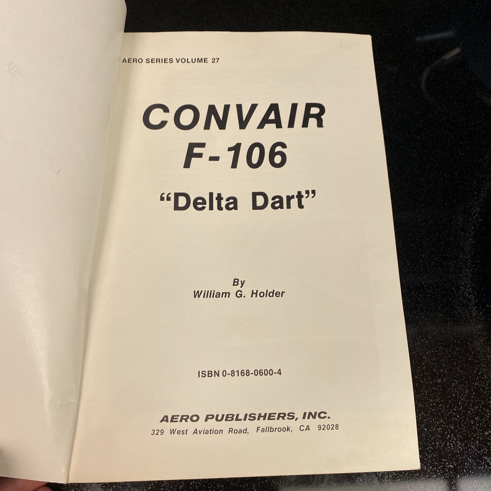 F-106 Delta Dart in detail & scale – D&S Vol. 13