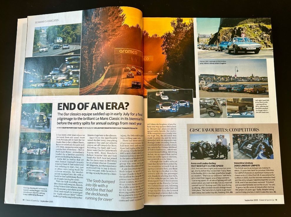 Classic & Sports Car Auto Magazine * September 2025 * Hot-Rod Jaguars
