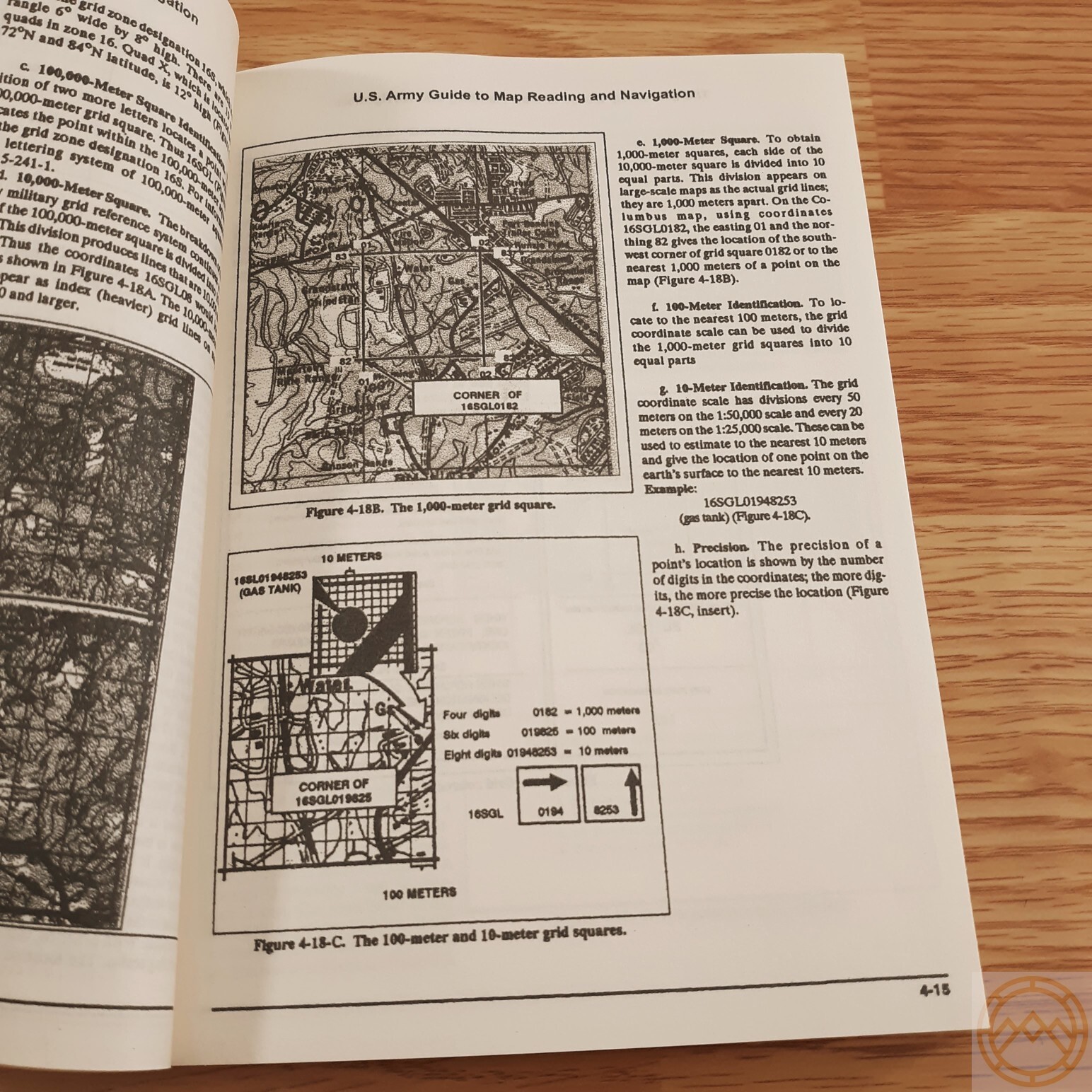 U.S. Army Guide to Map Reading Book Every Aspect Land Navigation Illustrations
