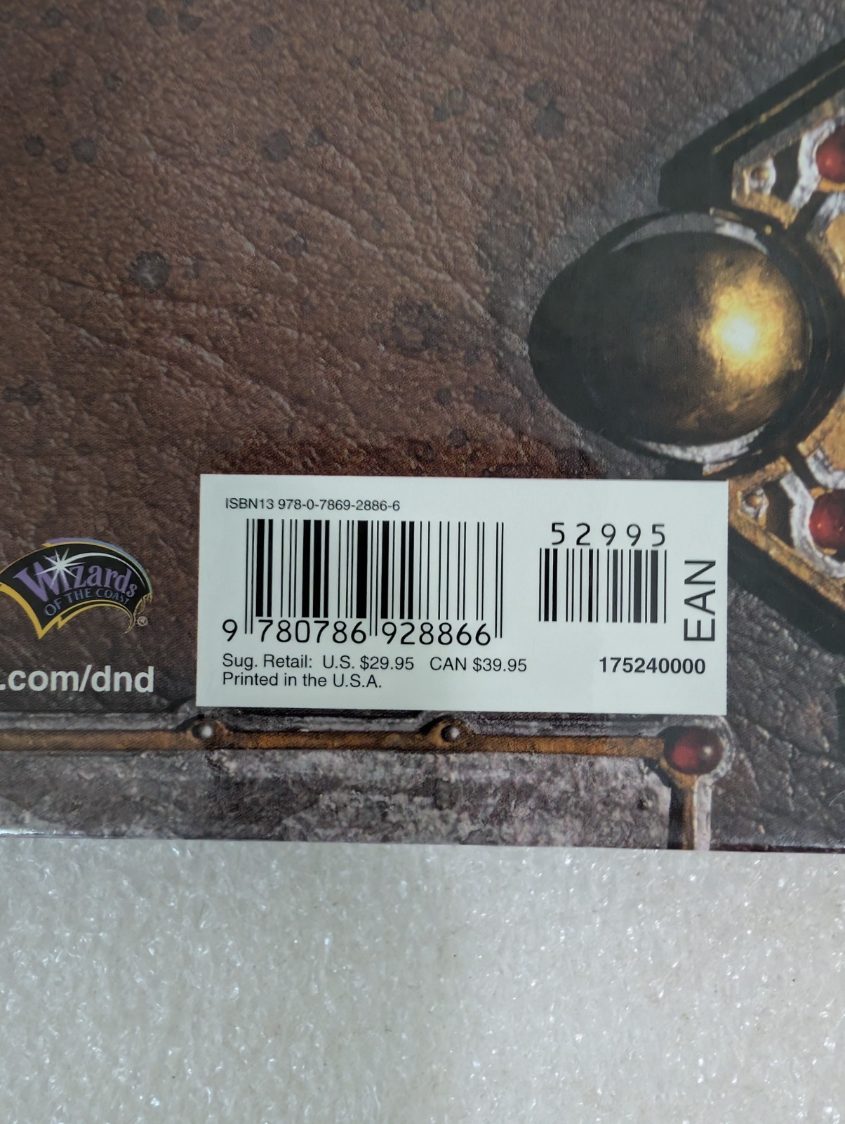 Dungeons & Dragons Player’s Handbook v3.5 Special Edition First Printing HC 2004