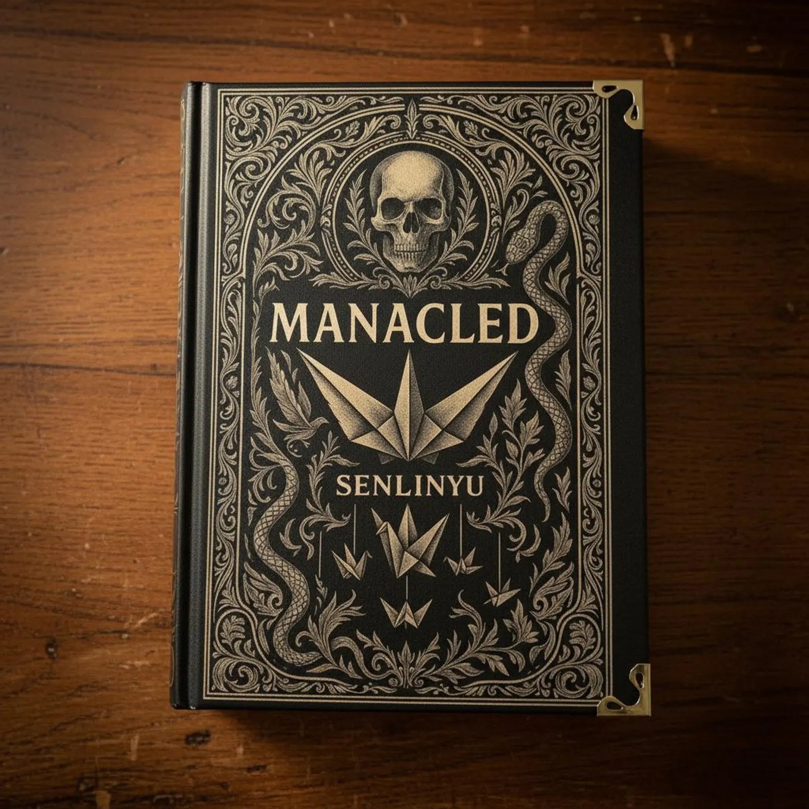 Manacled Dark Fantasy Romance Book by SenLinYu Hardcover Special Edition