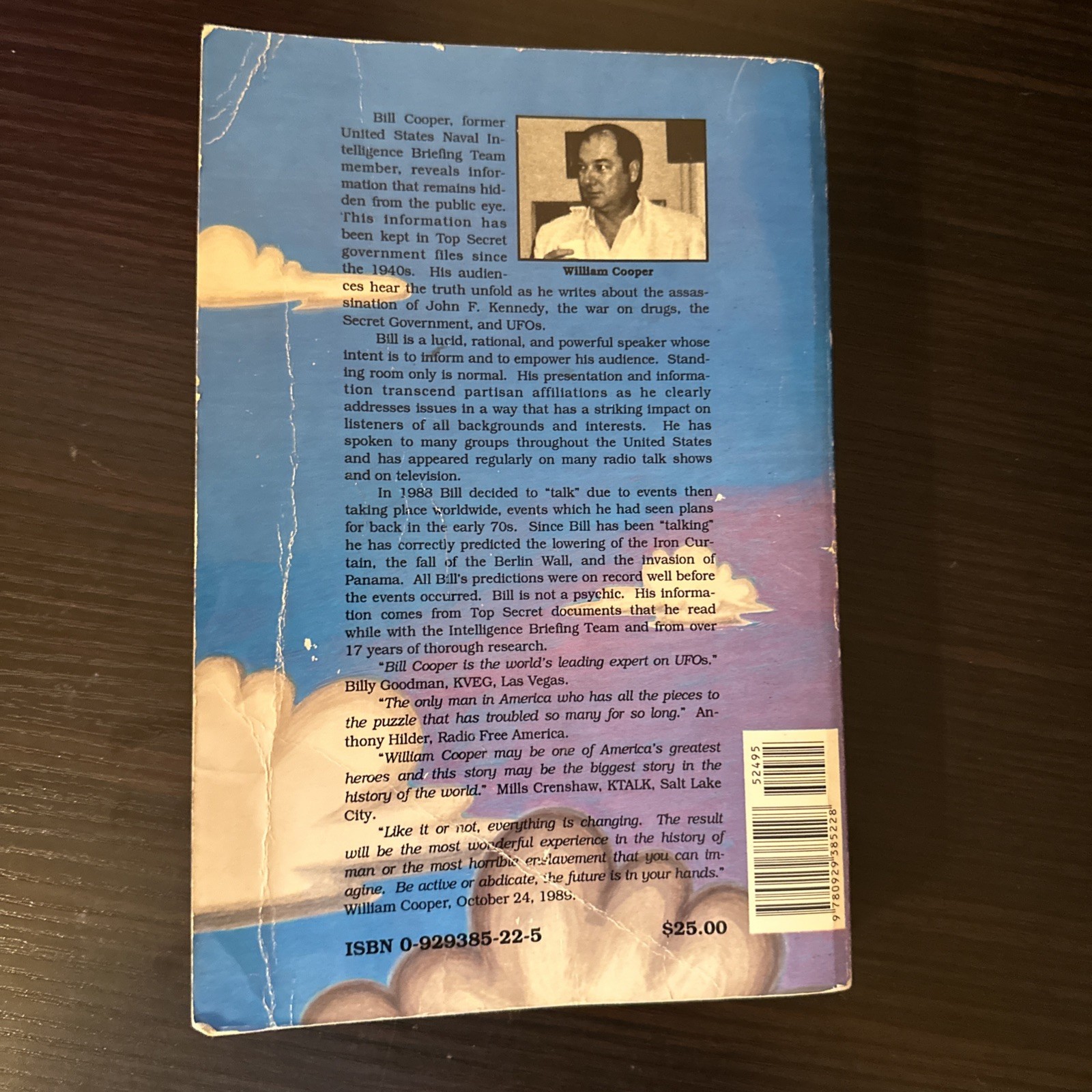 Behold a Pale Horse Milton William Cooper 1991 Unrevised Protocols of Zion CFR
