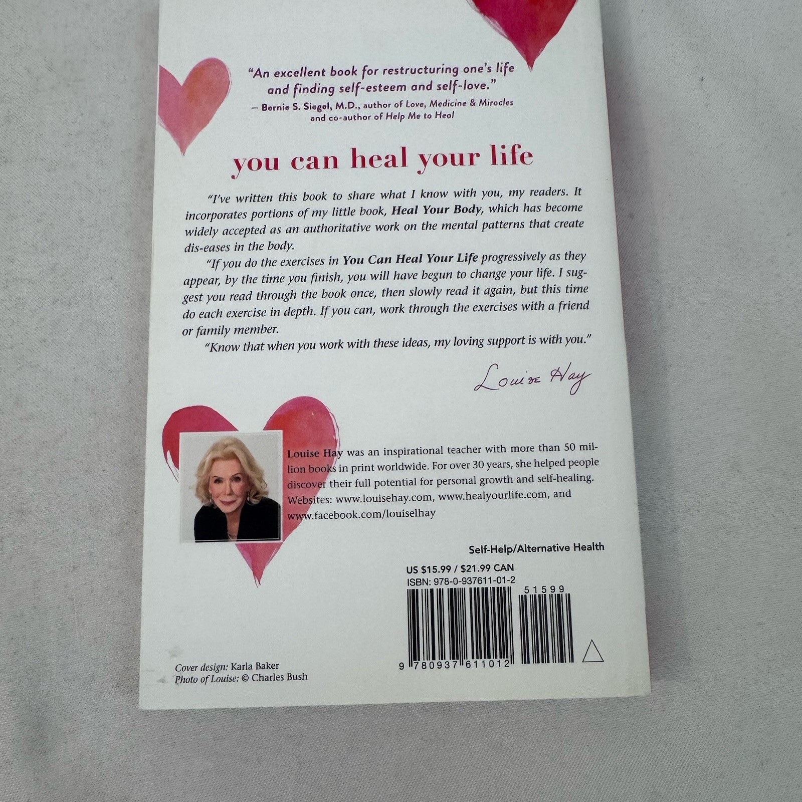 You Can Heal Your Life by Louise Hay Hay House Paperback Self-Help Bestseller”