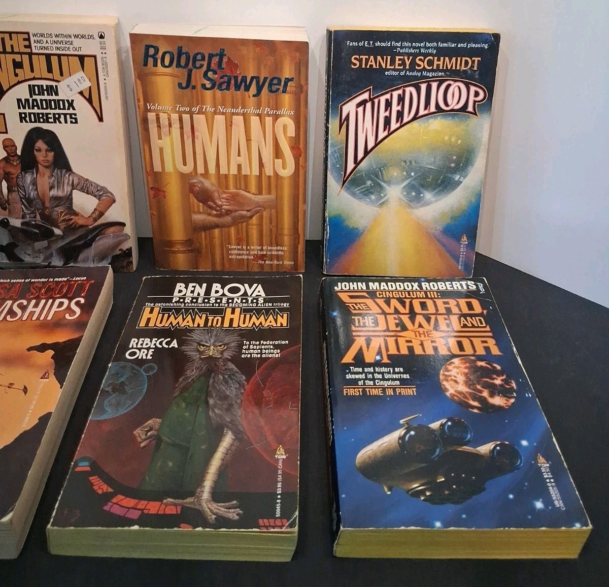 VTG Mixed Book Lot of 30 Fantasy Sci-fi: ACE Del Rey DAW Tor Publications *Good*