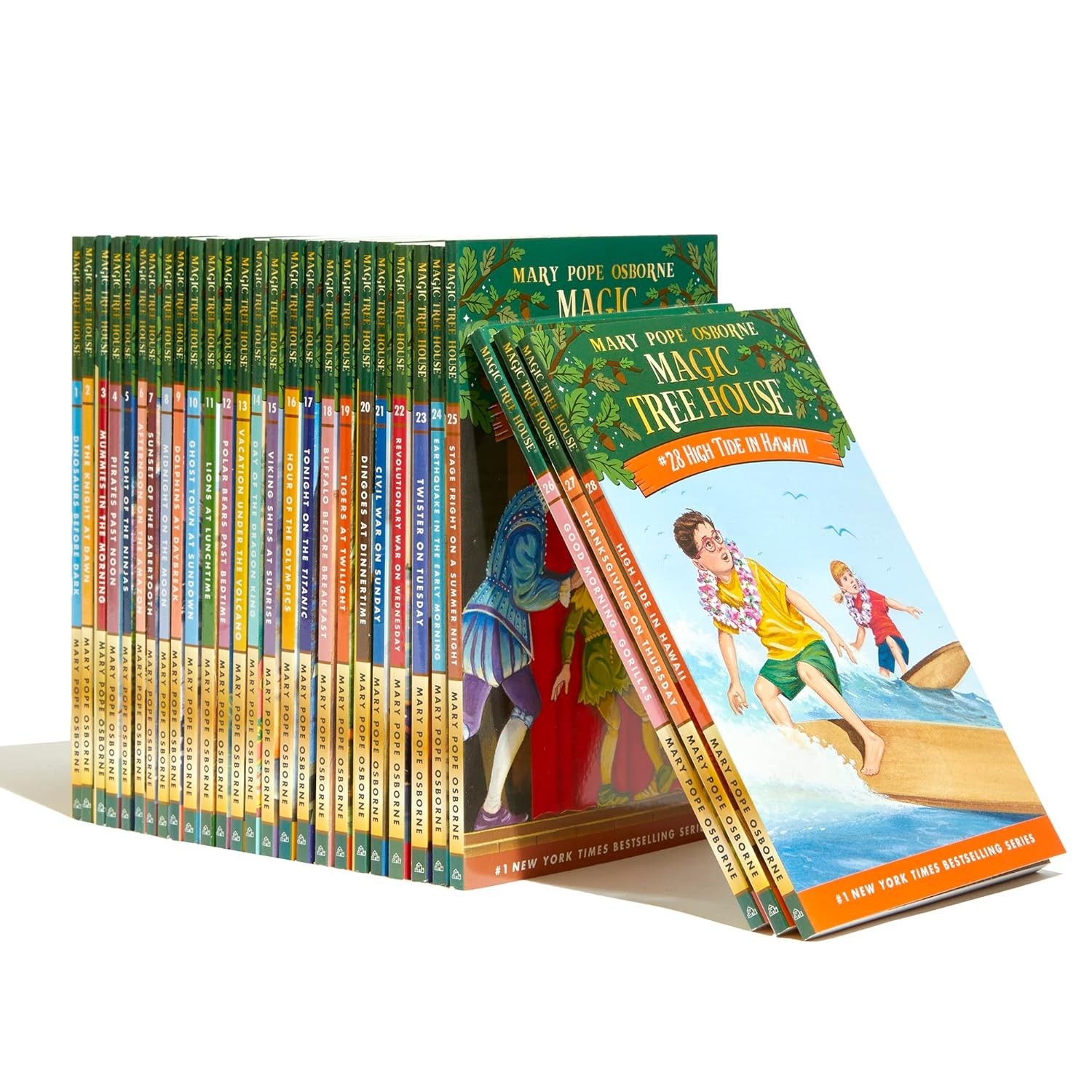 Magic Tree House 1–28 Box Set – Complete 28-Book Collection, Library Edition