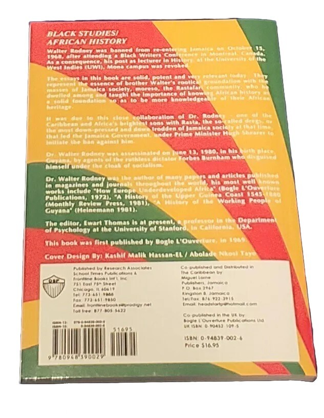 Groundings with My Brothers by Walter Rodney (1996 Trade Paperback)