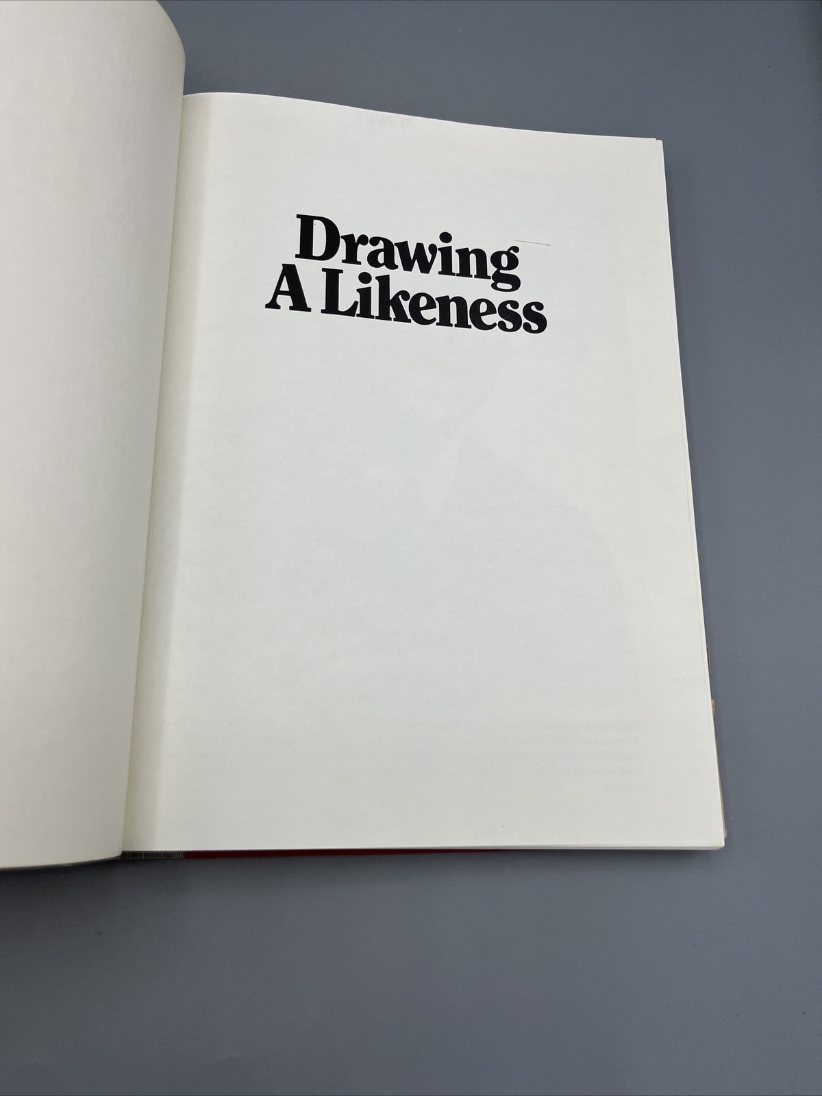 Drawing A Likeness by Douglas R Graves 1981 Third Printing Hardback 176 pages