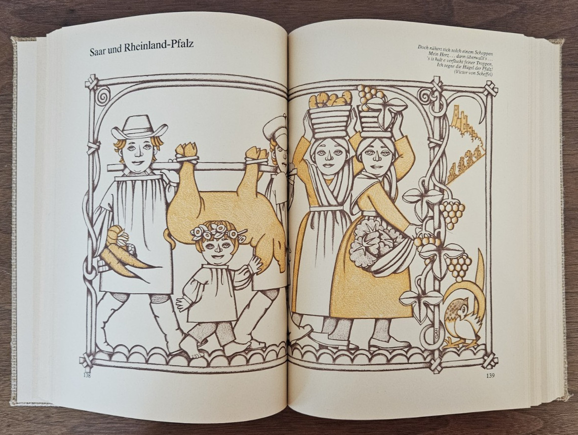 Unvergessene Kuche German Cookbook 1979 recipes Printed in Germany HC 11 X 8.5