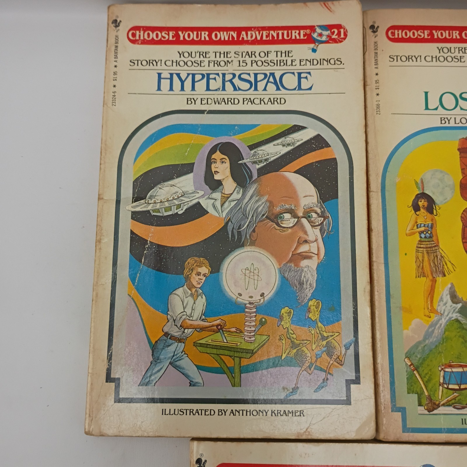 Choose Your Own Adventure Lot of 5 Hyperspace Lost Tribe 21 23 28 29 30