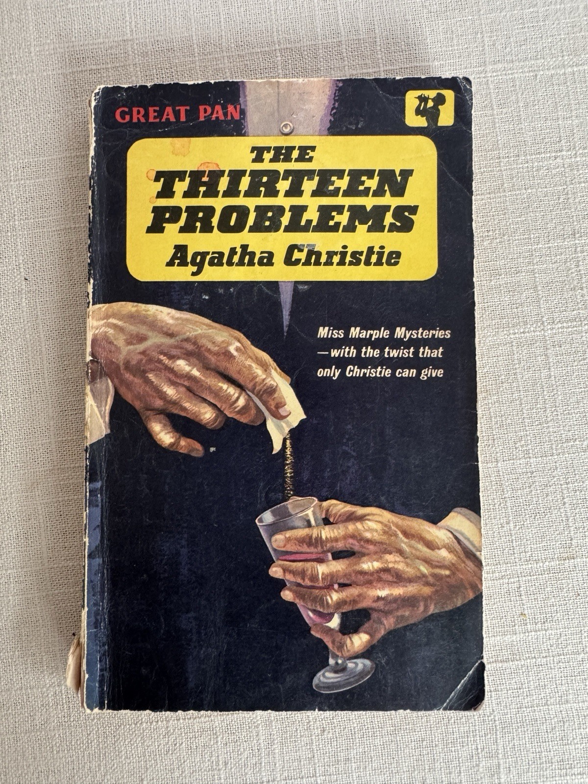 Vintage Agatha Christie Dell Mysteries Poirot Miss Marple (Lot of 5 MMPBs)