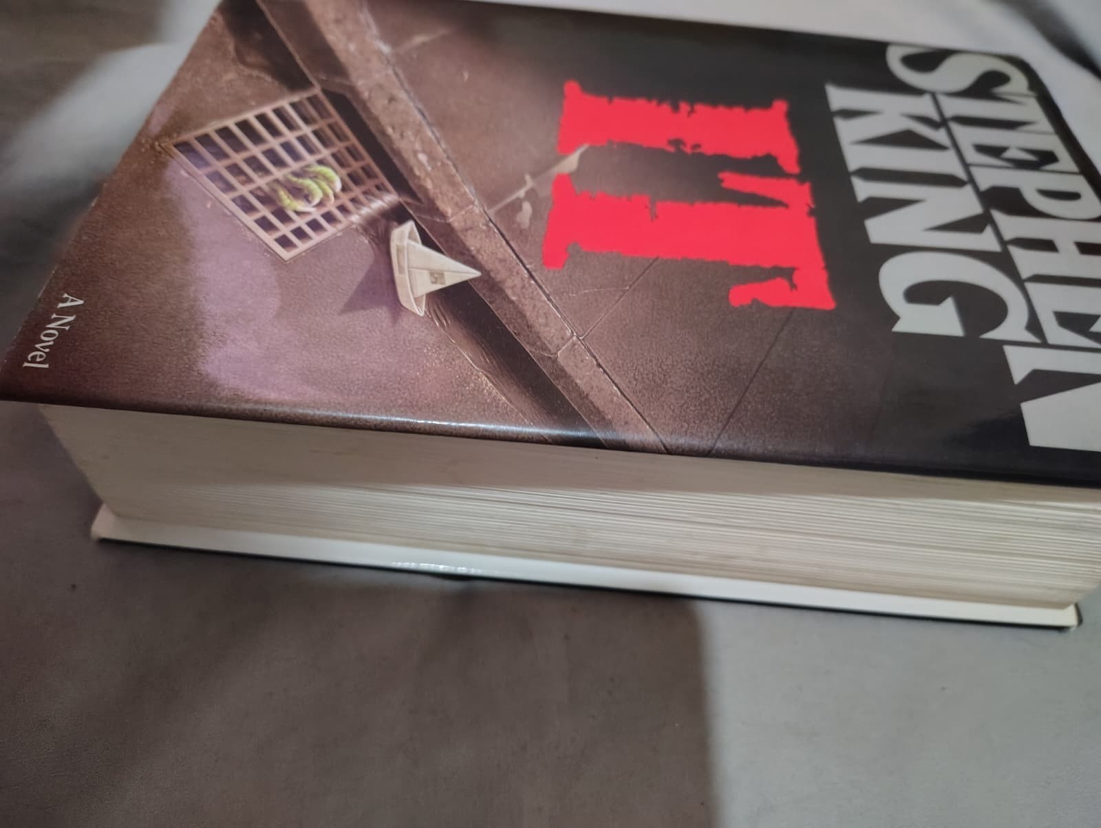 Stephen King IT 1986 Viking HBDJ True First Printing First Edition Book VG