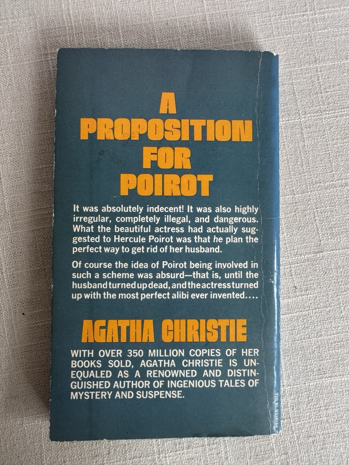 Vintage Agatha Christie Dell Mysteries Poirot Miss Marple (Lot of 5 MMPBs)