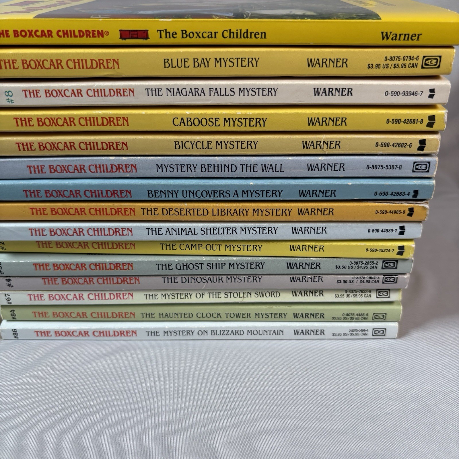 Vtg The Boxcar Children Book Lot of 15 Paperback #1 6 11 15 17 19 21 22 & more