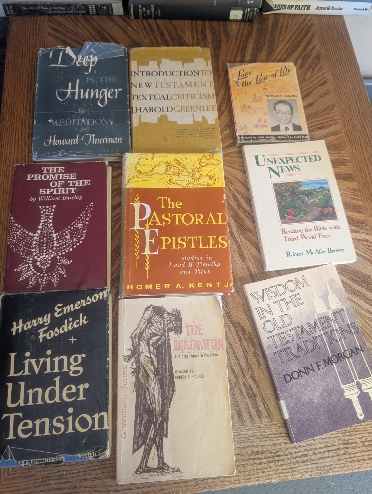 VINTAGE Lot of 5 Pounds Christian Prayer Bible Jesus Theology Pray Books RANDOM