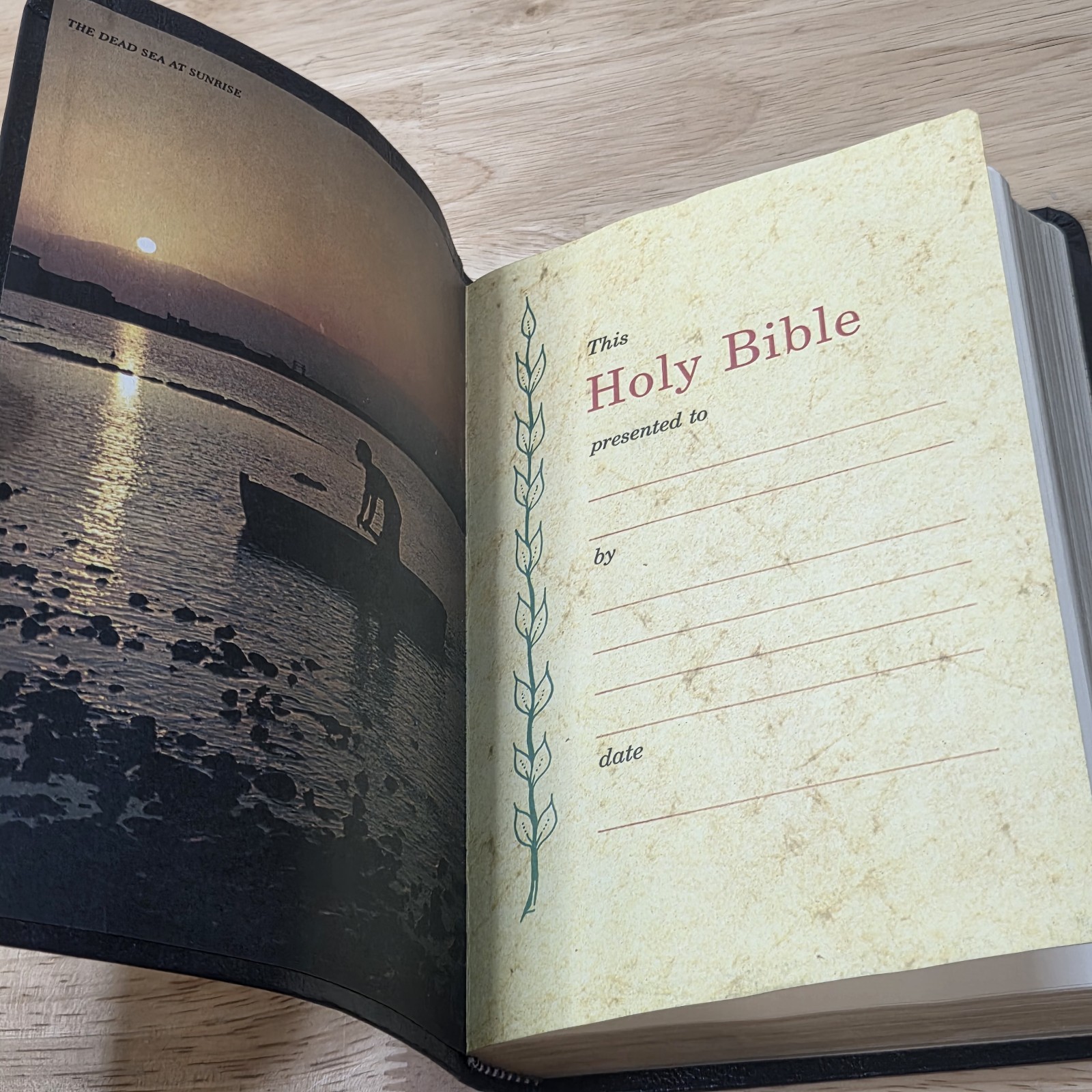 Holy Bible KJV King James Version Red Letter with Concordance Word Aflame 1973