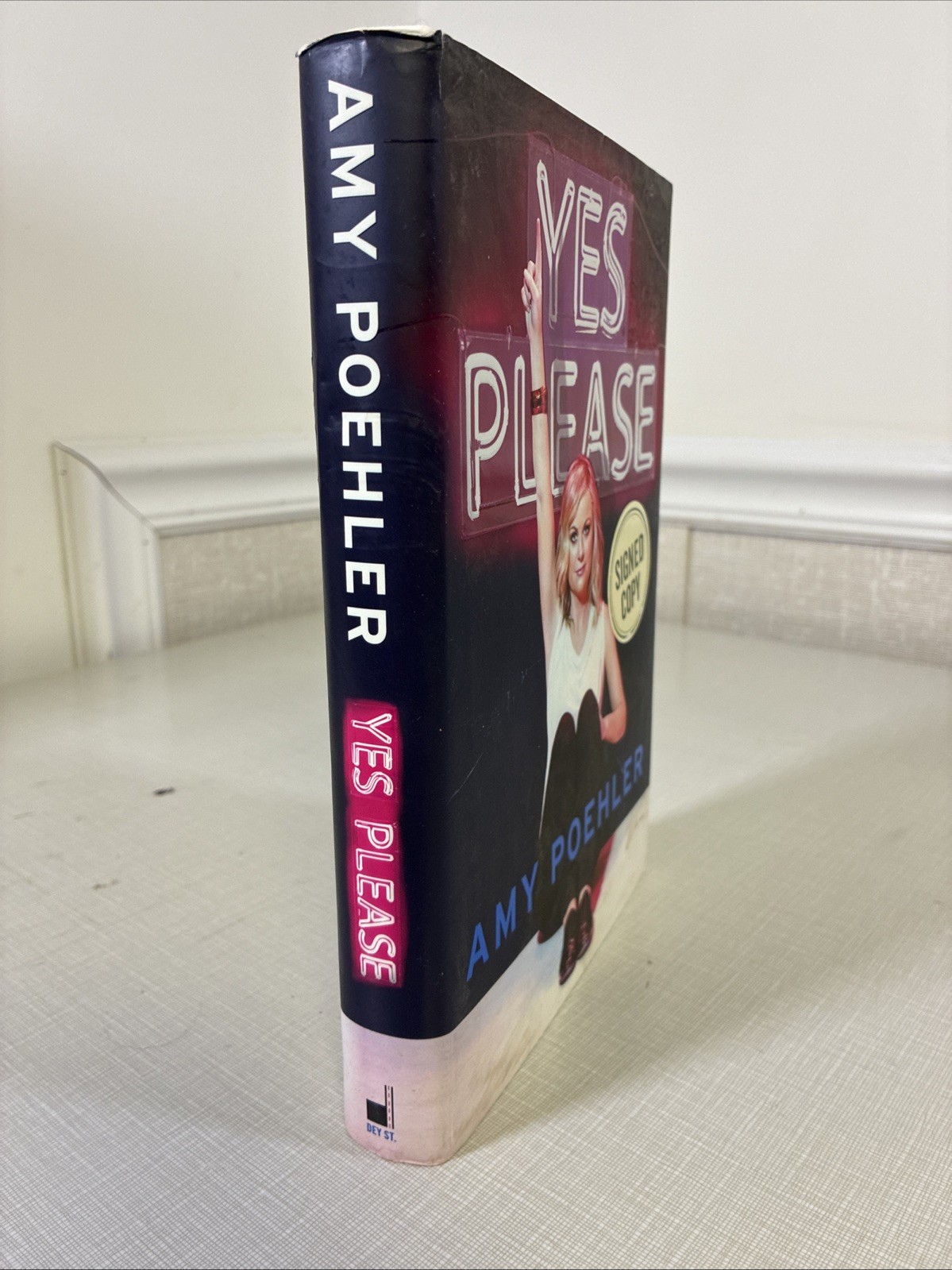 Yes Please by Amy Poehler SIGNED First Edition 1st Printing 2014 Hardcover