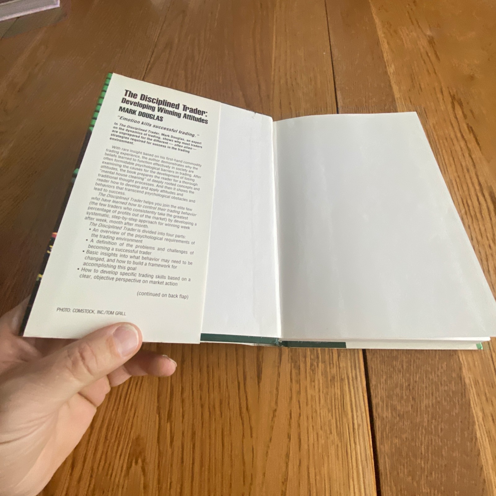 The Disciplined Trader: Developing Winning Attitudes by Mark Douglas Hardcover