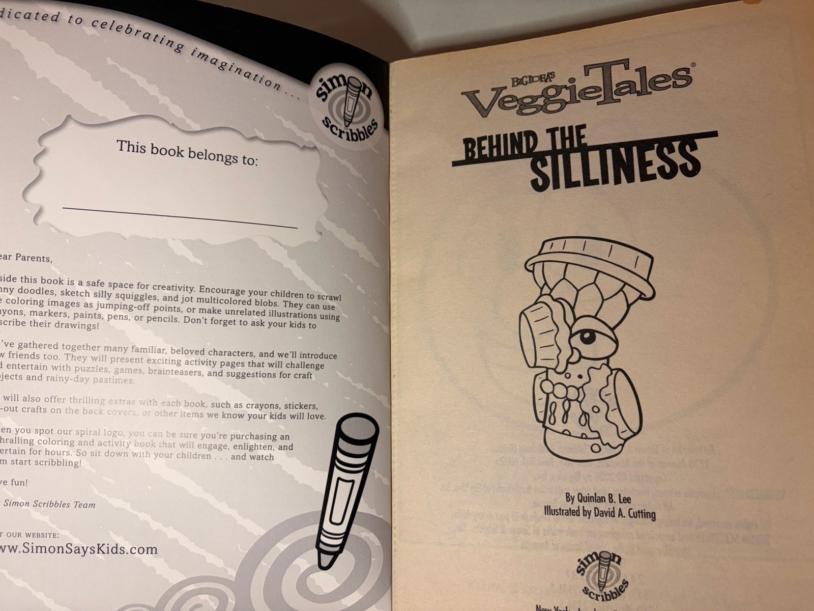 Vintage 2006 VeggieTales Coming & Activity Pages. Brand New UNCOLORED! 400 Pages
