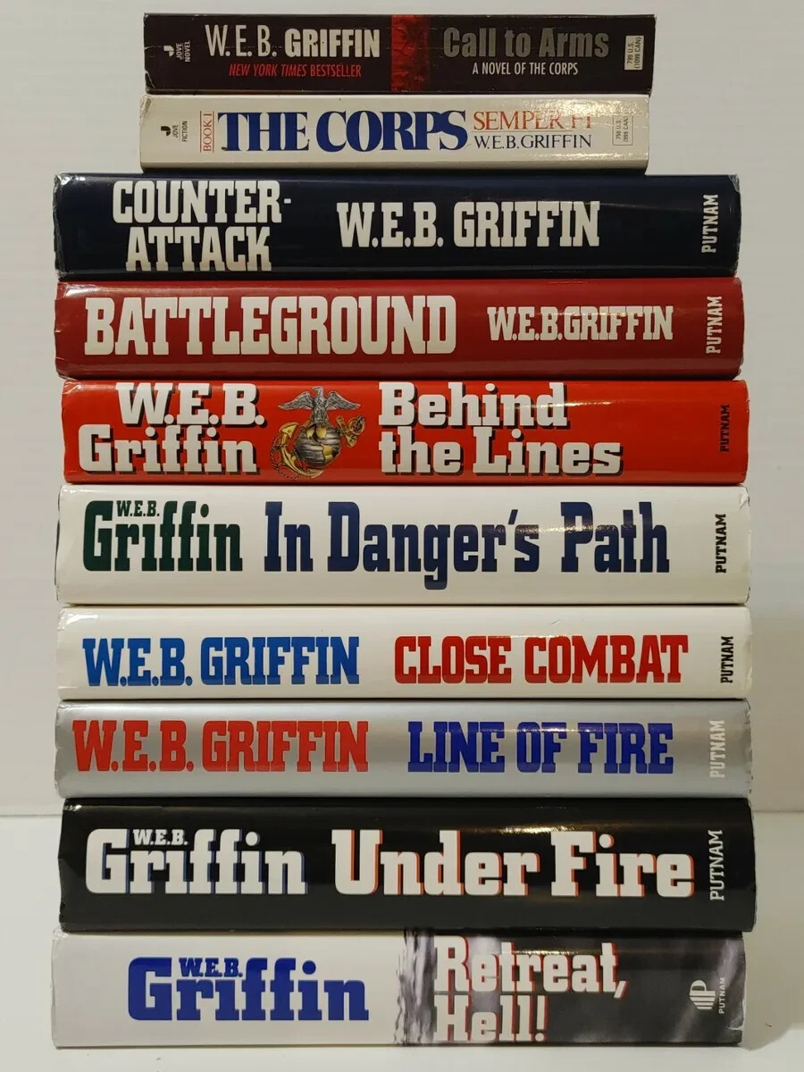 COMPLETE Series Lot of 10 The Corps by W.E.B. Griffin