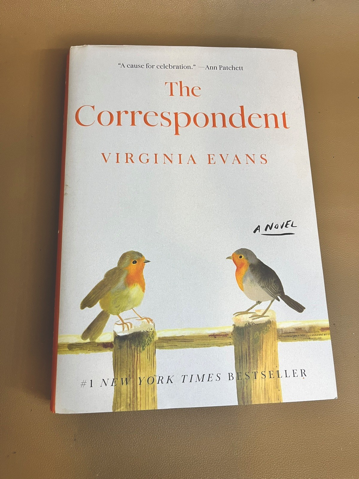 The Correspondent: A Novel by Virginia Evans – Hardcover, Hardback Book