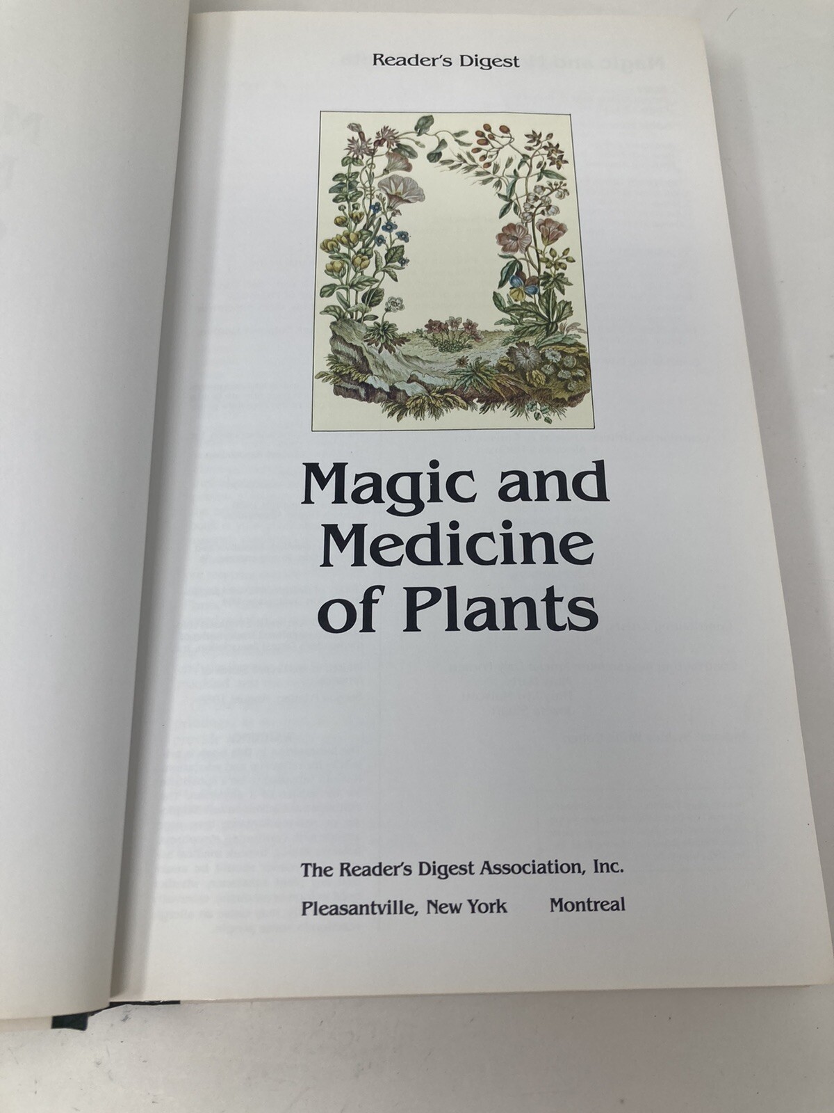 Reader’s Digest Magic and Medicine of Plants HB -1988- 464 pages-GOOD