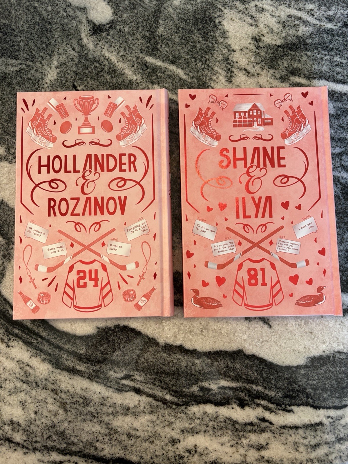 MMR Special Editions of Heated Rivalry and The Long Game by Rachel Reid