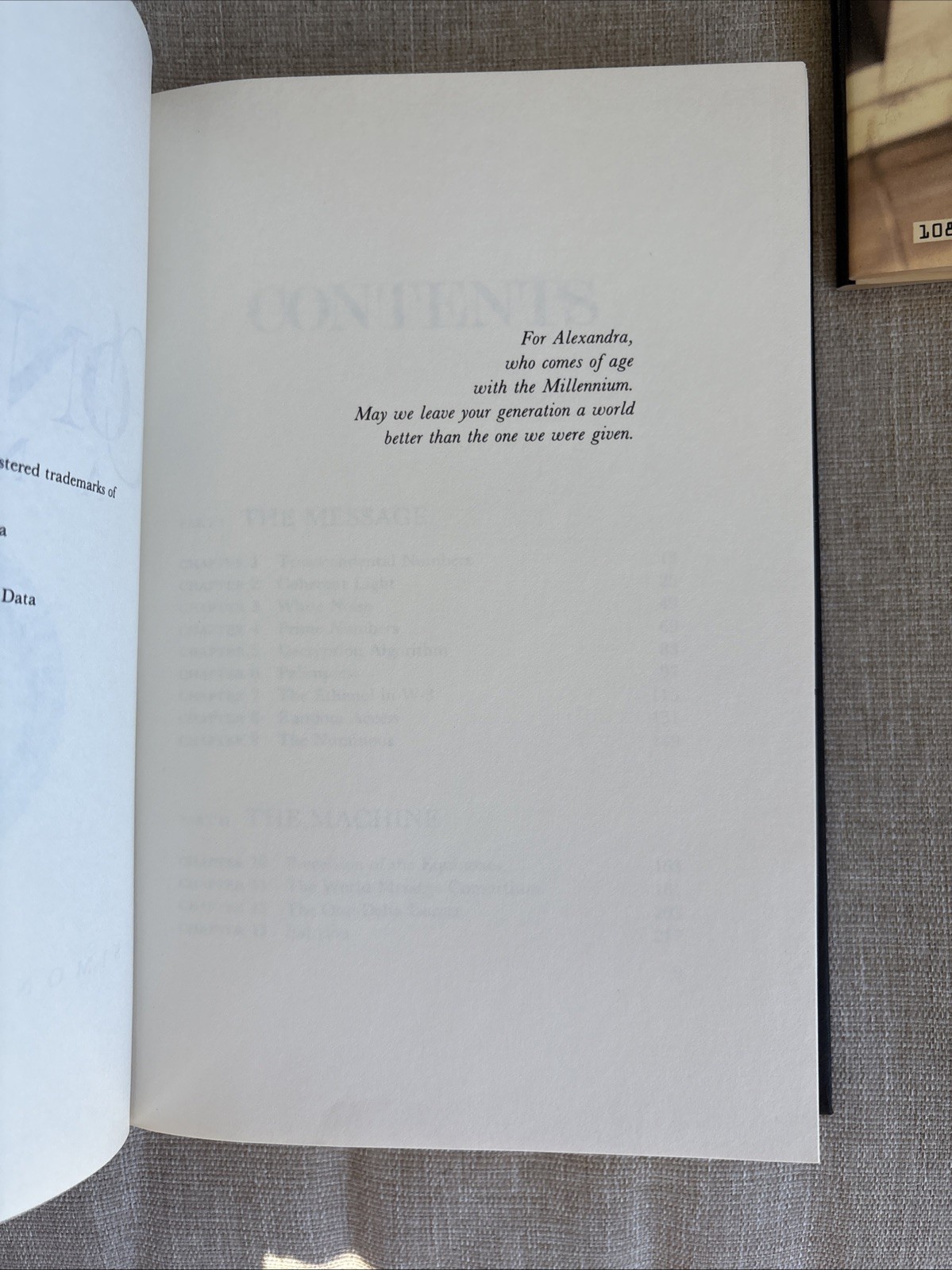 Contact by Carl Sagan 1985 Hardcover First Edition First Printing Novel Book HC