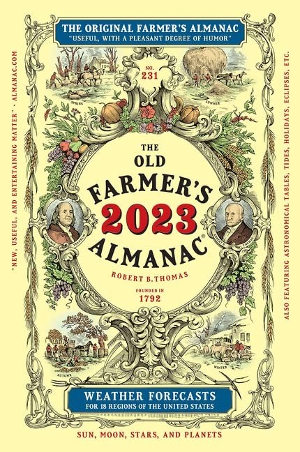The 2023 Old Farmers Almanac Trade Edition – Paperback – GOOD