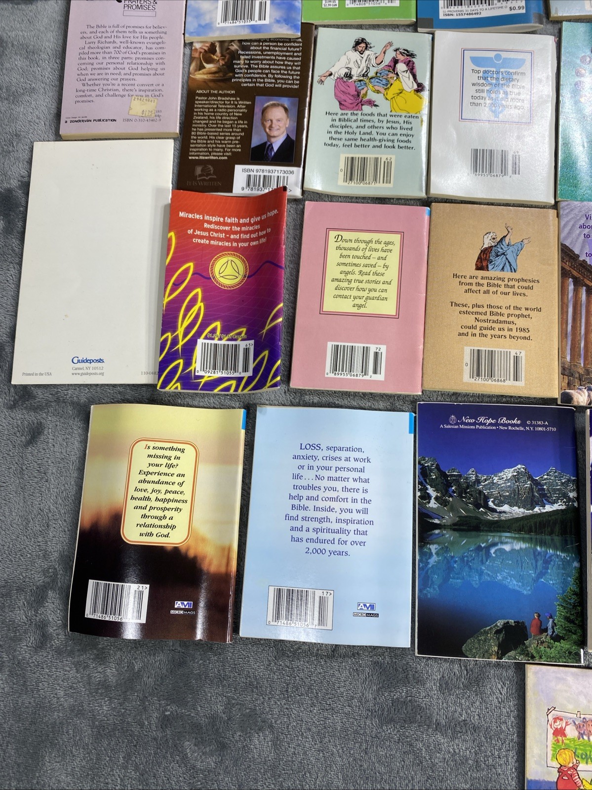 Vtg Christian Mini Book Booklet Lot Of 69 Inspirational Religious Healing Prayer
