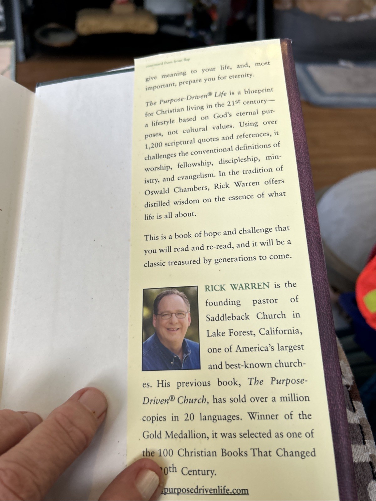 What on Earth Am I Here For? by Rick Warren (2002, Hardcover)