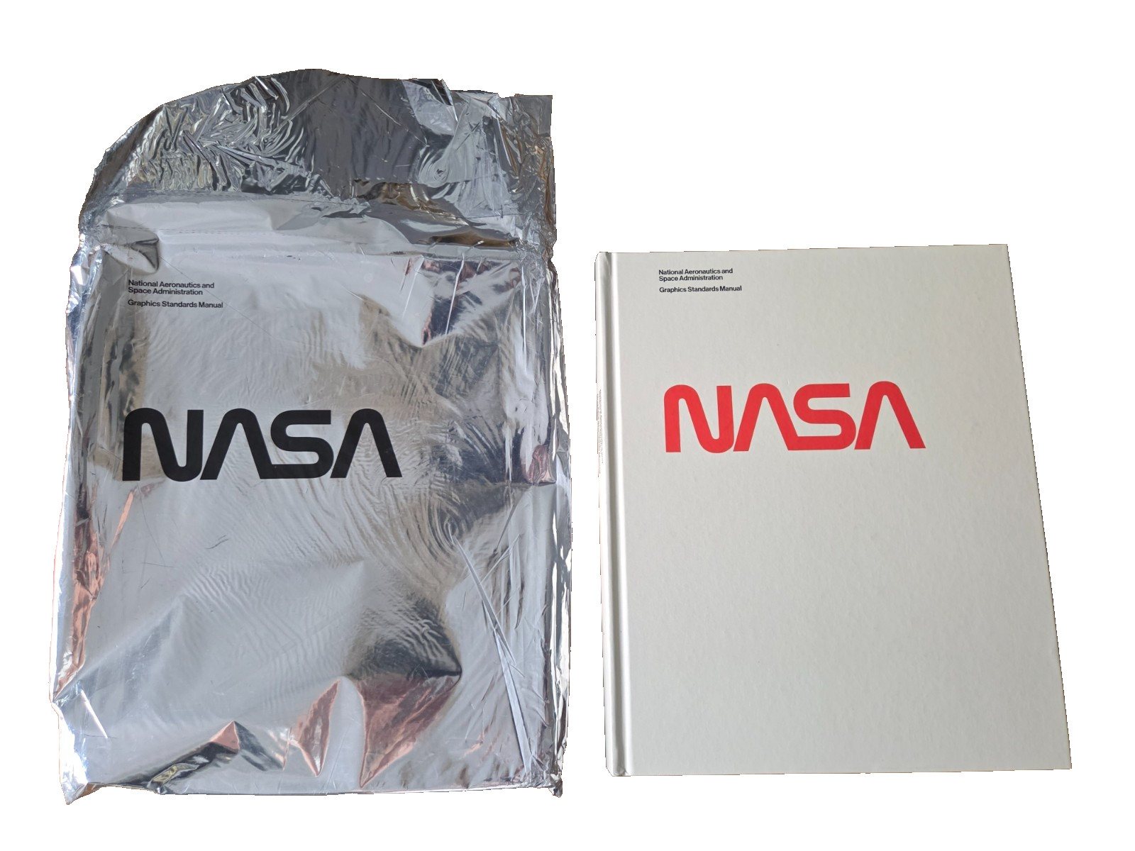 NASA Graphics Standards Manual Hardcover Graphic Design Space Branding HC Book
